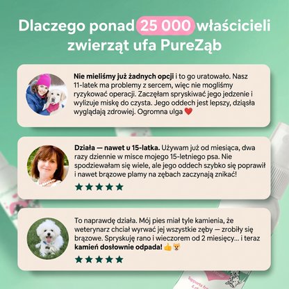 PureZąb — Spray Dentystyczny dla Psów
