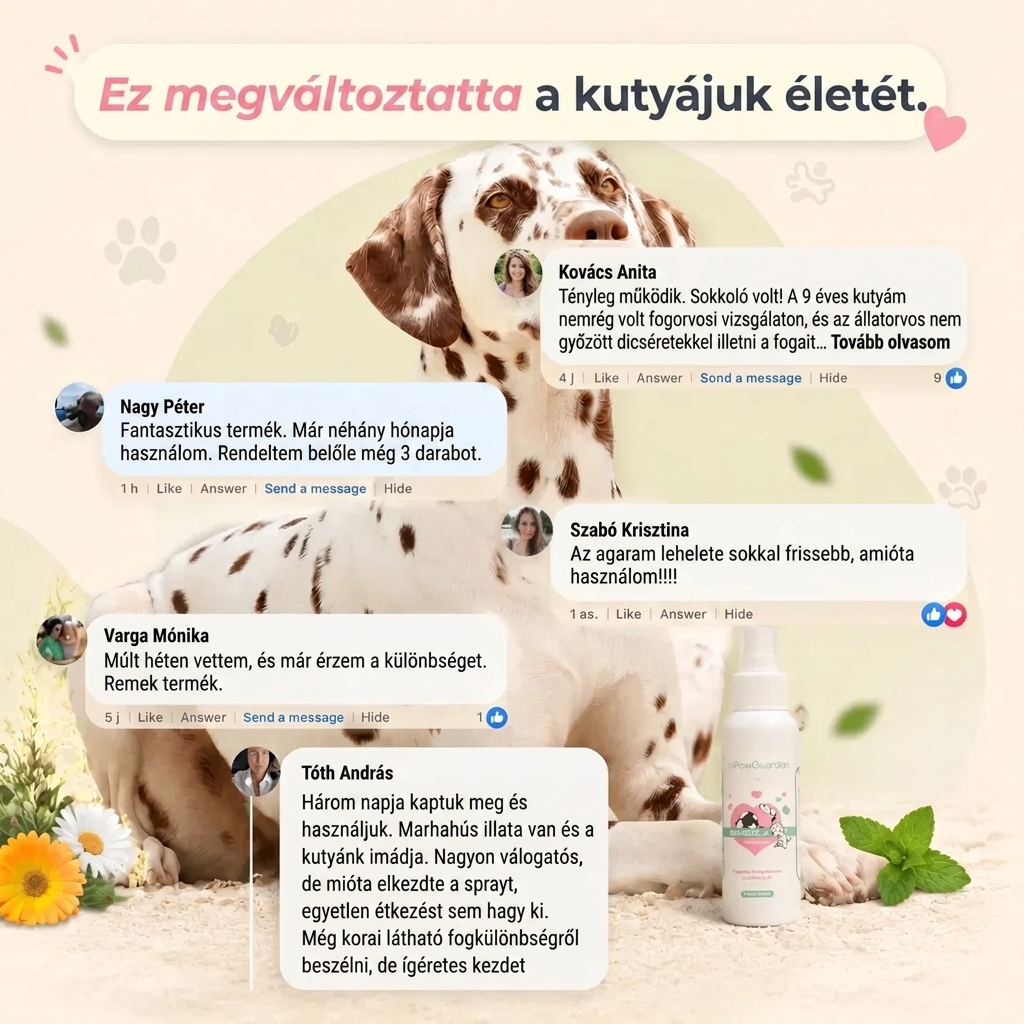 PureFog — Fogápoló Spray Kutyáknak