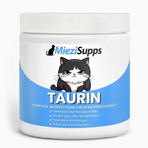 Stoppe den stillen Mangel, bevor du die ersten Anzeichen bemerkst – mit MieziSupps™ Taurin