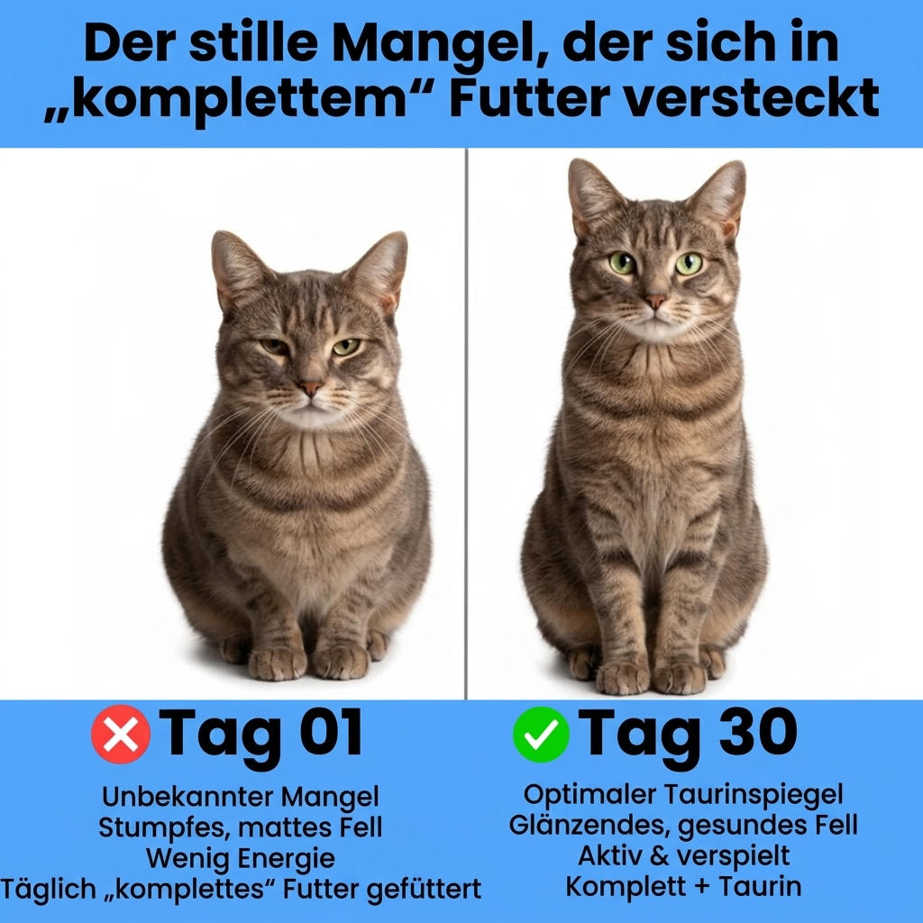Stoppe den stillen Mangel, bevor du die ersten Anzeichen bemerkst – mit MieziSupps™ Taurin