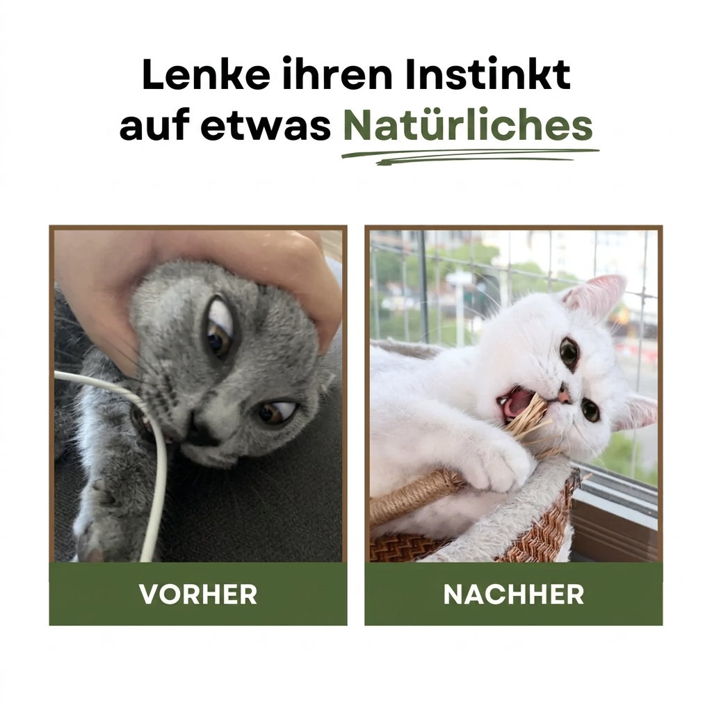 MieziSticks — Natürliche Matatabi Zahnpflege-Sticks für Katze